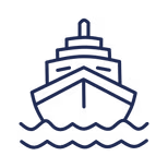 Icon of ship.